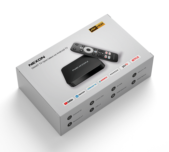 SMART TV приставка NEXON X8 4/64 ГБ 537 фото