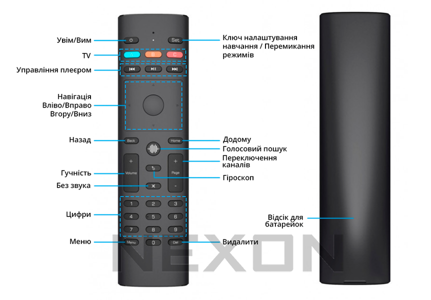 Пульт керування NEXON G40S 397 фото